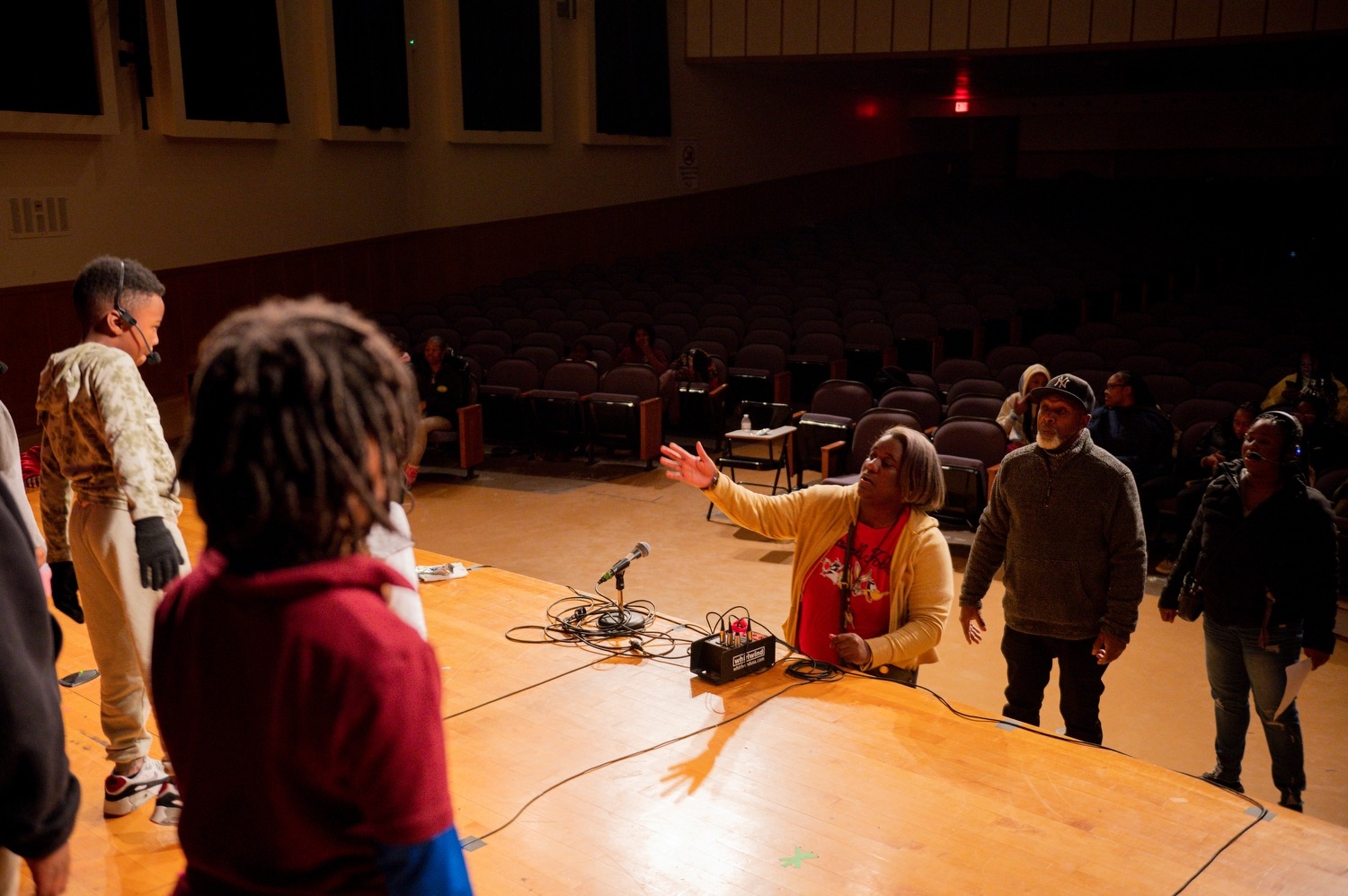 Robert Ricks Student Theater Production
His organization is called Mentors Inspiring Boys and Girls
Ricks, a playwright and author, runs an after school play production with students across Rochester. This production is called “The School to Prison Pipeline, The Stage Play”