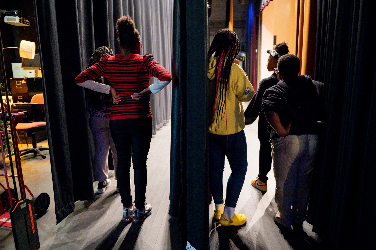 Robert Ricks Student Theater Production
His organization is called Mentors Inspiring Boys and Girls
Ricks, a playwright and author, runs an after school play production with students across Rochester. This production is called “The School to Prison Pipeline, The Stage Play”