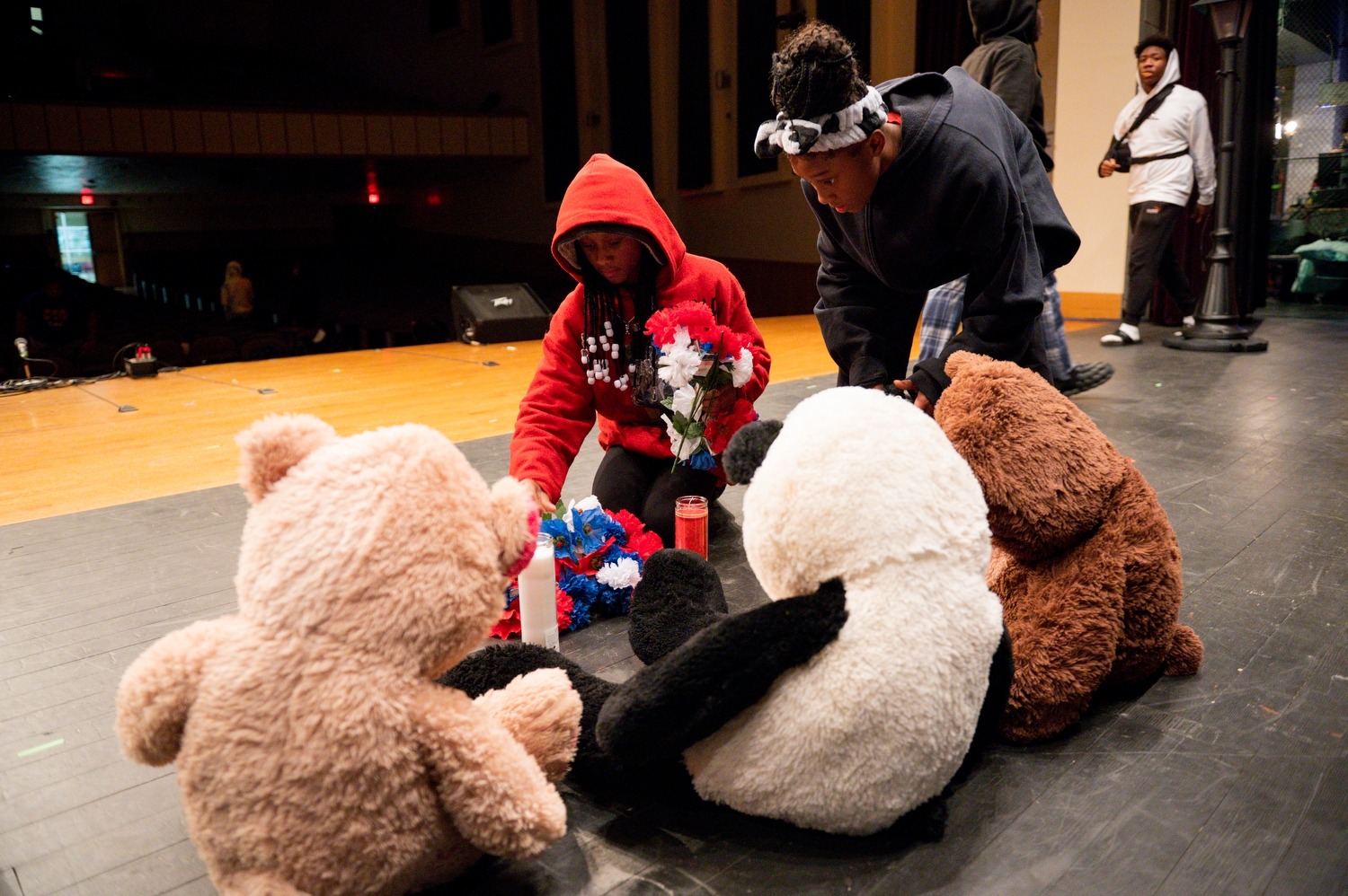 Robert Ricks Student Theater Production
His organization is called Mentors Inspiring Boys and Girls
Ricks, a playwright and author, runs an after school play production with students across Rochester. This production is called “The School to Prison Pipeline, The Stage Play”